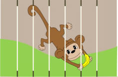 monkey at the zoo craft