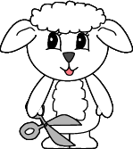 lamb paper craft