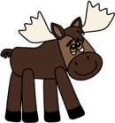 moose paper craft