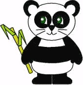 panda paper craft