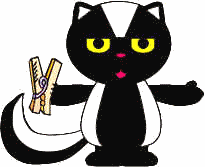 skunk paper craft
