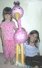 paper mache bird