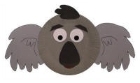 Paper Plate Koala Craft