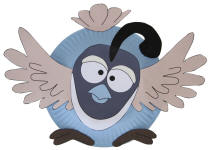 Quail Paper Plate Craft