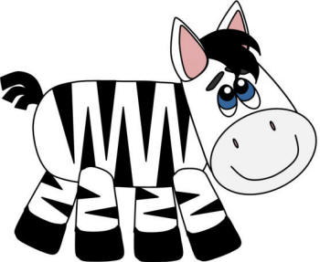 zebra craft