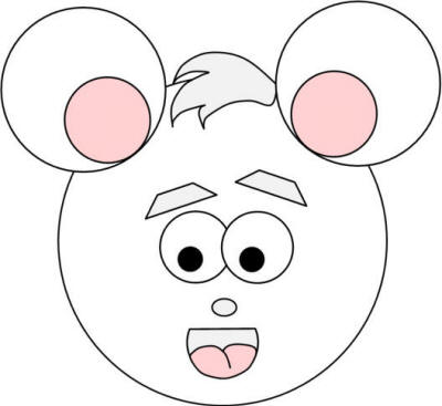 Paper Plate Mouse