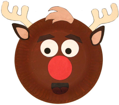 deer paper plates