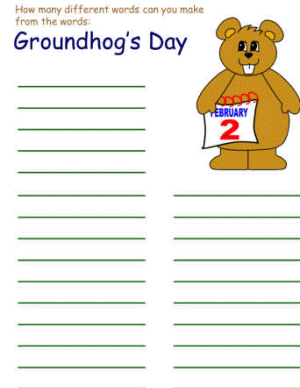 groundhog word mining