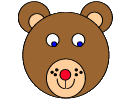 Shape Practice Bear Craft