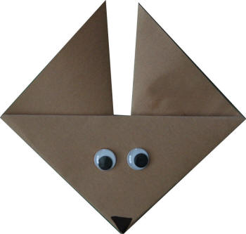 Simple Origami Fox