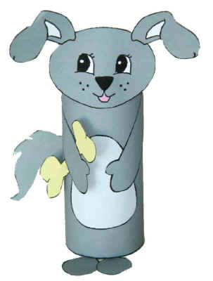 dog tp roll craft