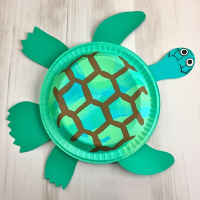 Paper Plate Turtle Craft