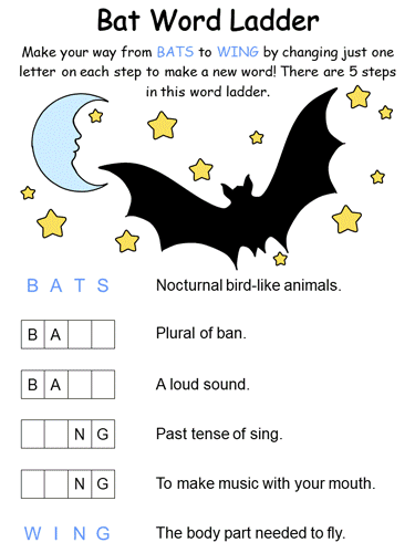 bat word ladder