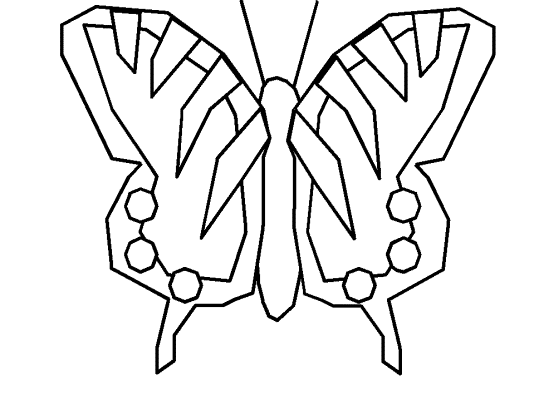 Insect Coloring Pages- Letter A to F