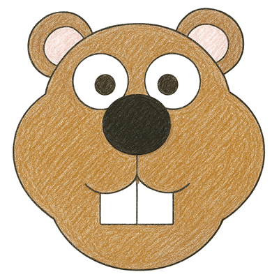 circle beaver craft