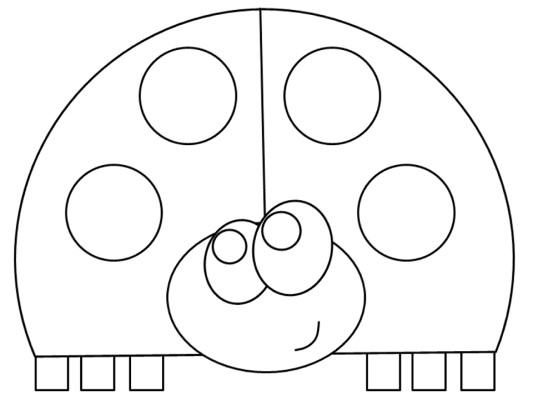 ladybugs coloring page