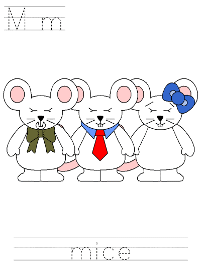 learn to print tracer - mice