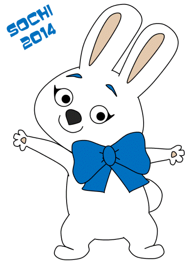 sochi mascot coloring page