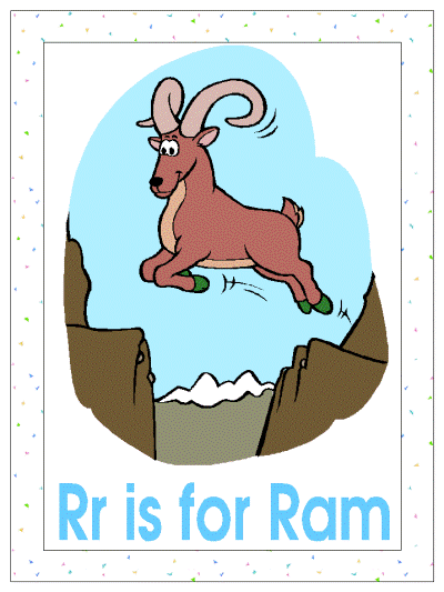 ram coloring page