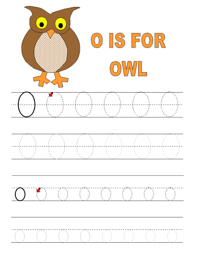 owl tracer page printables