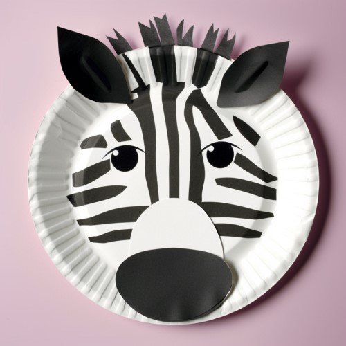 Hand Tracing Chicken Paper Plate Craft