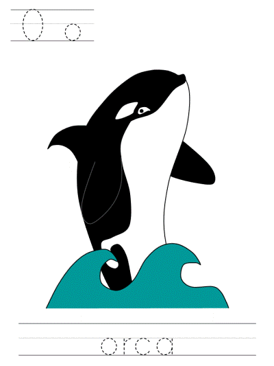 ocean print practice worksheets
