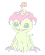 Palmon digimon craft