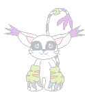 Gatomon digimon craft