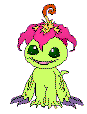 Palmon digimon craft