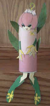 lillymon digimon toilet paper roll craft