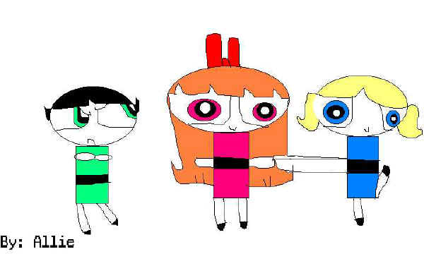 Powerpuff girls fan art.