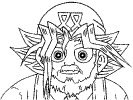 Yu-gi-oh coloring page