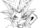 Yu-gi-oh coloring page