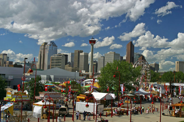 Nat Geo Live Blog Post: Calgary Stampede Skyline