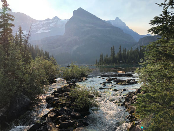 Morning over Lake O'Hara
