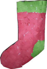 Holiday Cut and Paste: Scissor Skills Stocking