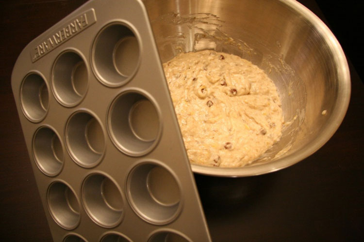 Banana Chocolate Chip Muffins