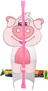 Happy Valentine's Day: Candy Pig