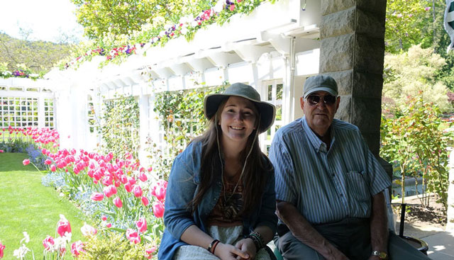 Multigenerational Travel: Kaitlyn and Grandpa