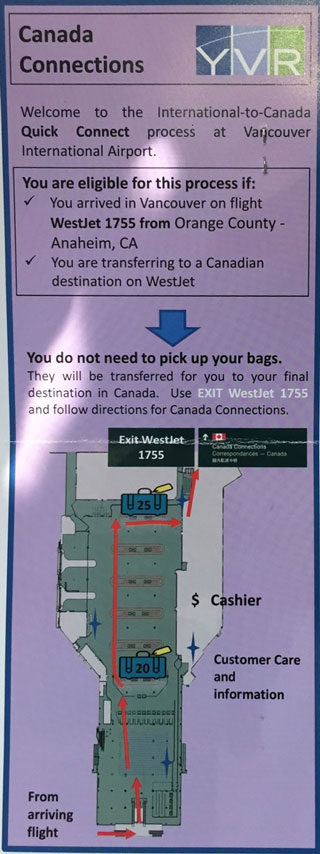 Travel Adventure: connections information