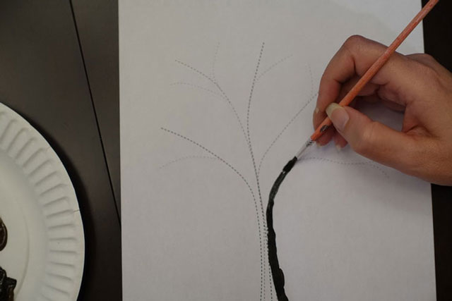 Spring Tree Painting