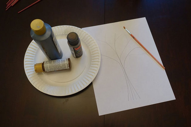 Spring Tree Painting