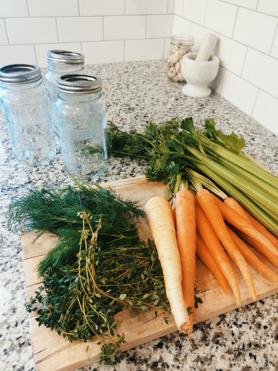 Veggies for Chicken Stock