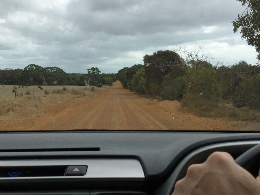The unsealed roads on the way to Sky House were a bit rough. The unsealed roads on the way to Sky House were a bit rough.