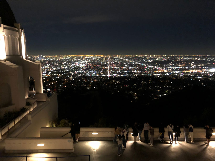 City of L.A. from Griffith Observatory.