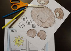 Groundhog’s Day Predictions Paper Craft