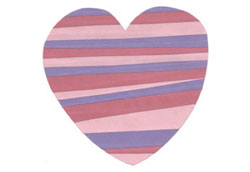 Preschool Patterning Practice Valentine Heart Craft