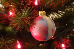 Painting Christmas Ornaments