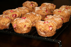 Rhubarb Muffins