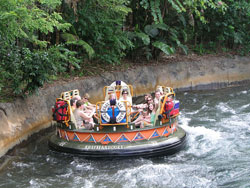 Rapids Ride in Disney World